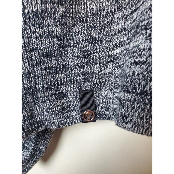 Lululemon 14 Ivivva Black Feelin' Toasty Wrap Knit‎ Cardigan Sweater - Picture 6 of 13